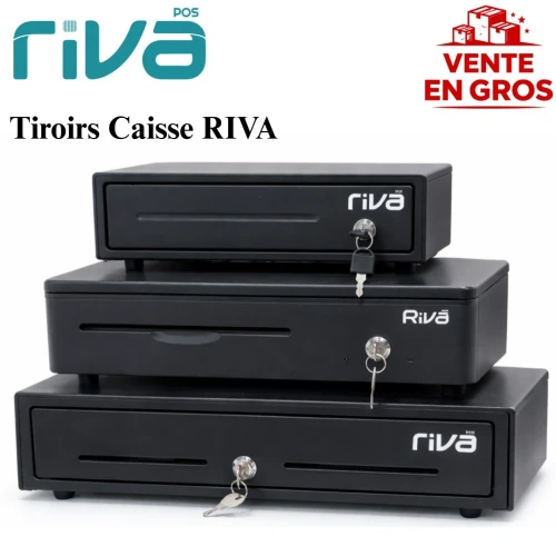 Fournisseur pour vente en gros des Tiroirs Caisse RIVA  Robustesse et Sécurité pour les Points de Vente
