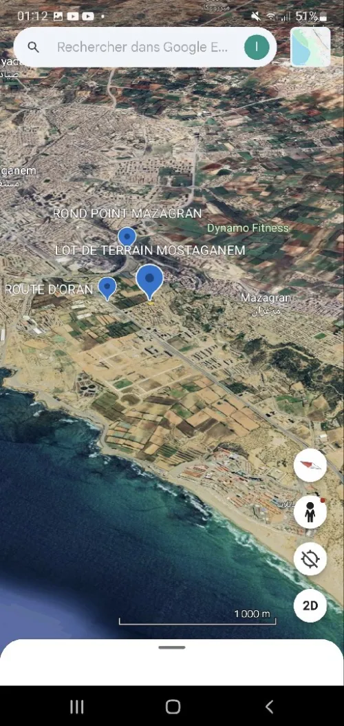 Vente Terrain Mostaganem Mezghrane
