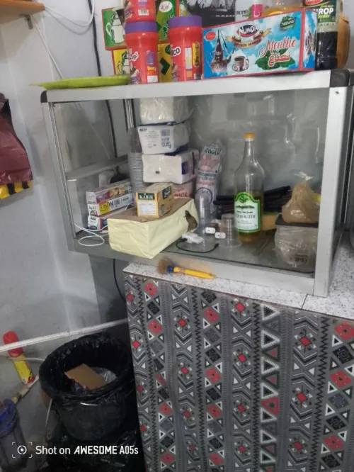 متريال قهوة صغيرة 