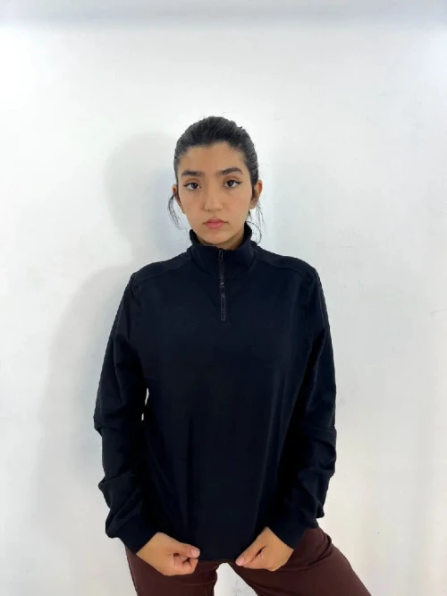 High neck-zip shirt 