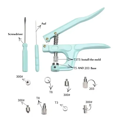 Kit de pinces pour boutons-pression - مجموعة كماشة الأزرار الكبّاس