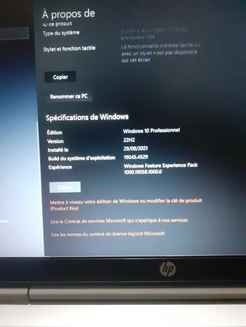 Pc portable utilise 