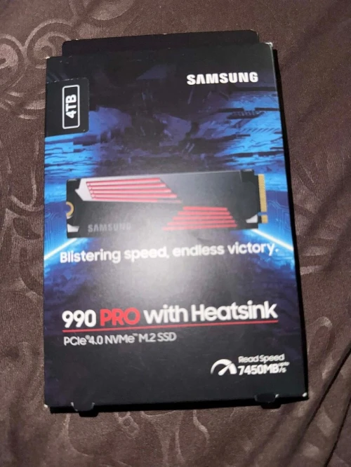 SSD 4TB Samsung 990 PRO heatsink NVMe 4.0