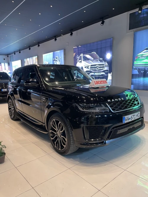 Location de voiture luxe RANGE ROVER 7places