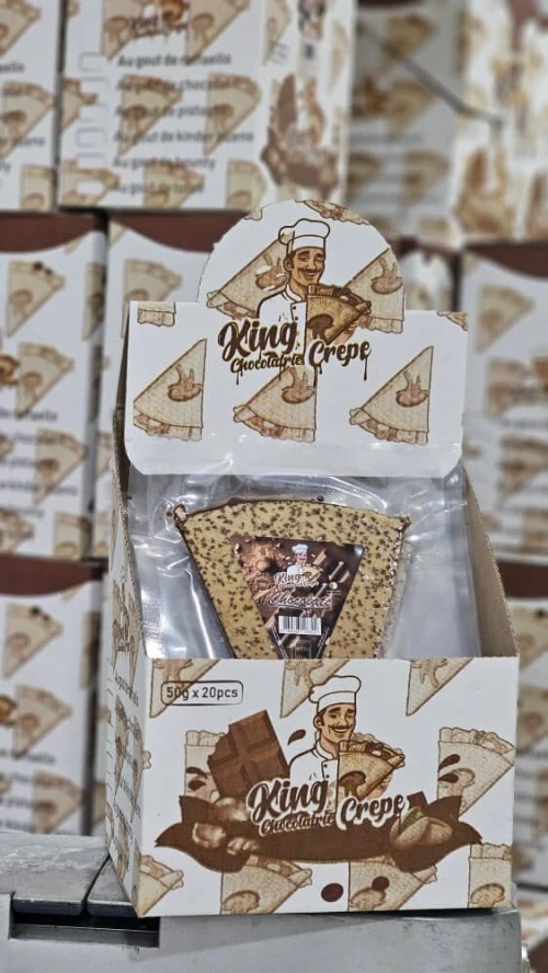 crep crispy king نبحث على موزعين من مصنع |