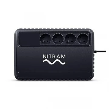 ONDULEUR NITRAM BU1000E 1000VA/600W 4 PRISE 