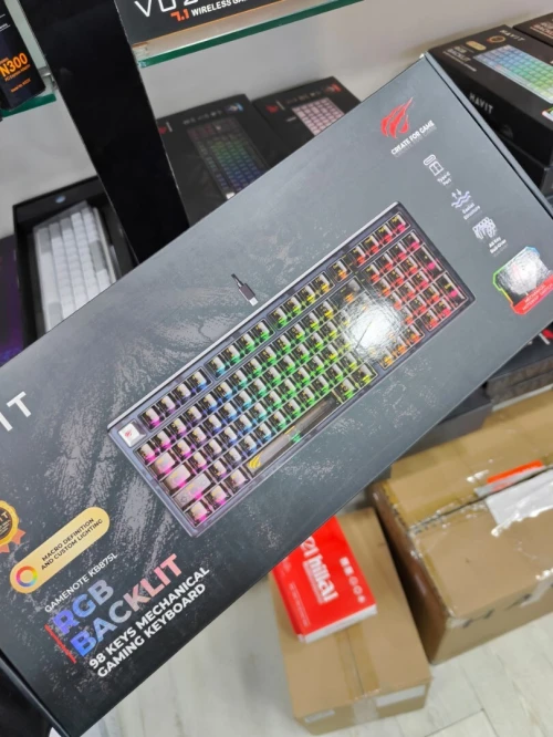 CLAVIER GAMING HAVIT KB875L MECANIQUE RED SWITCH