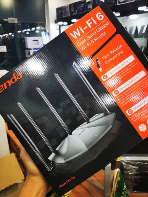 ROUTER TENDA TX2 PRO AX1500 DUAL-BAND GIGABIT WI-FI 6