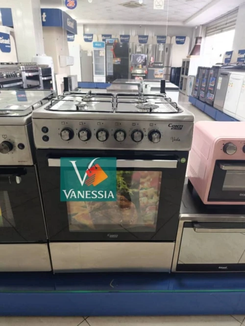 Cuisinière Inox Ventiler Marque Contiglobal By Géant Vesta