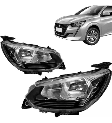 led peugeot 208 + feu arrière + optique