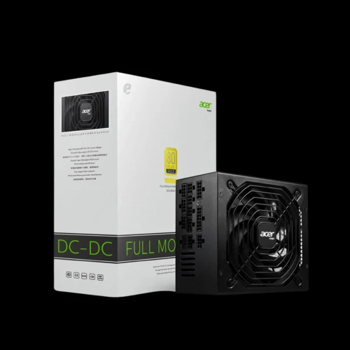 ACER 1000W 80PLUS GOLD FULL MODULAIR AC1000 BLACK