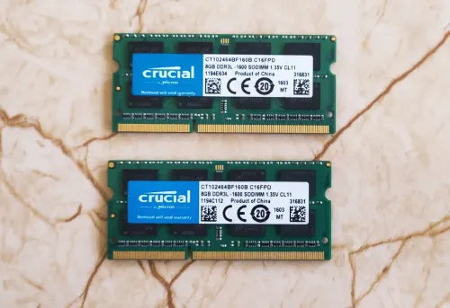 X Vendues X RAM 8 Go DDR3L pour PC portable