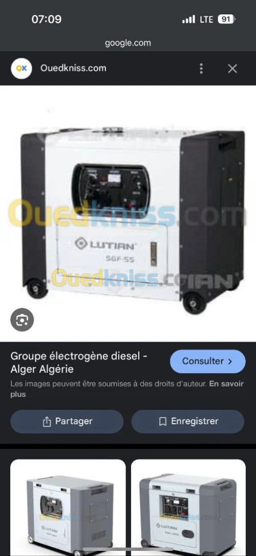 Groupe électrogène made in France Avec garantie