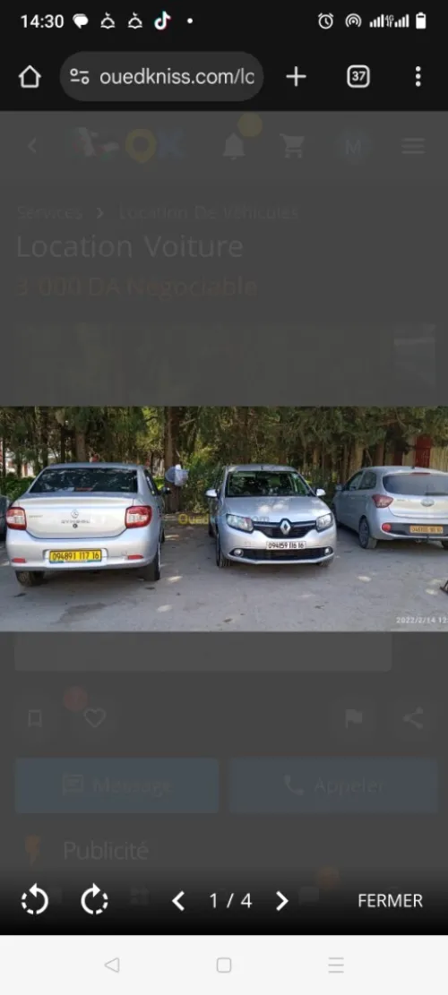Location voiture dhs