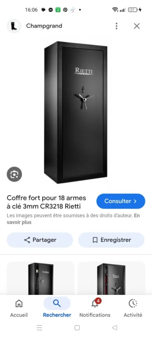 Coffre fort 