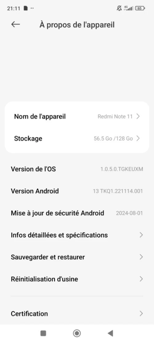 Redmi Note 11 