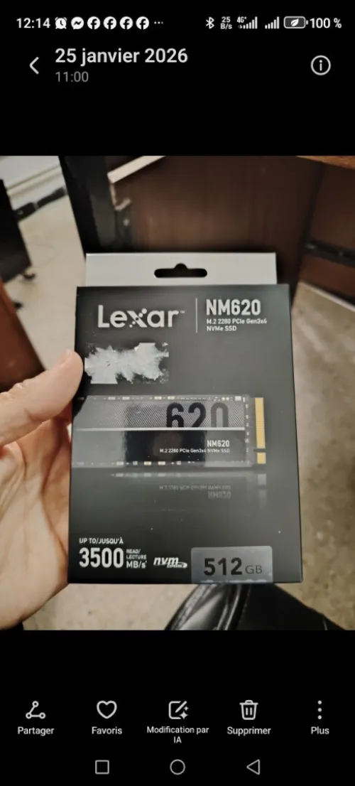 Lexar NM620 512GB