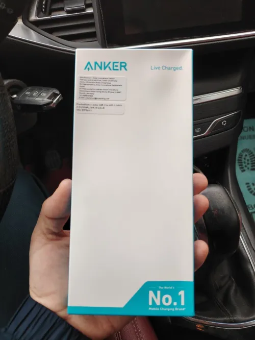 ANKER TYPE C TO C 60w "2"Cables
