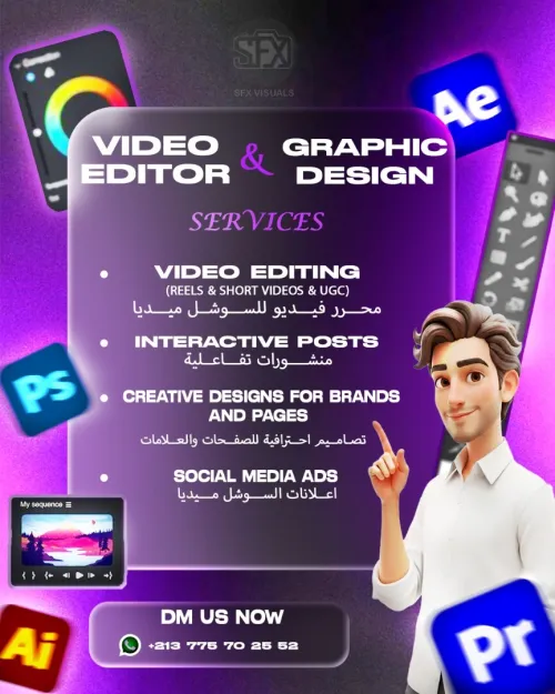 Montage Vidéo & Graphic Design