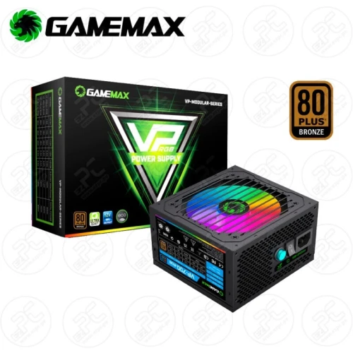 ALIMENTATION GAME MAX SEMI-MODULAIRE 800W 80+BRONZE RGB GAMEMAX VP-800