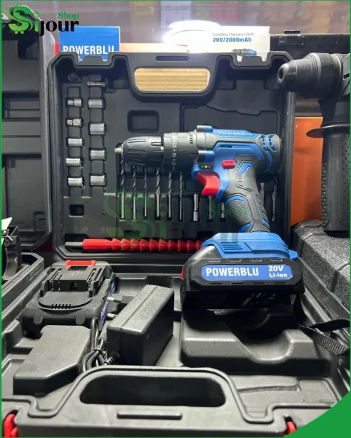 Visseuse 20 v power bleu