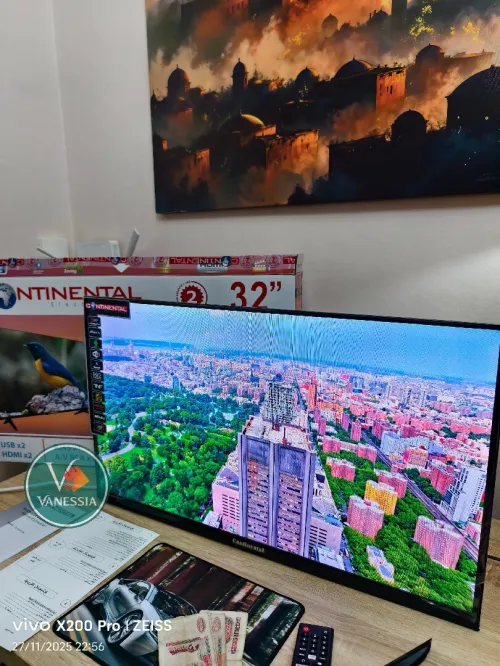Tv  Smart + Démo Intégrer+ Support Marque Continental