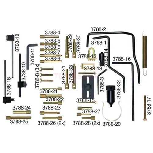 Jeu d'outils de calage  HAZET - 3788/37