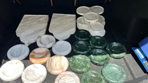 Objet décoratif en marbre 
