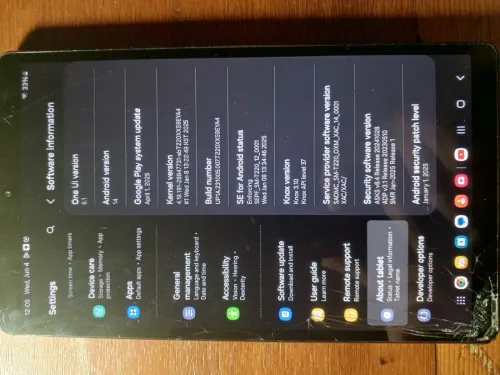 Samsung Galaxy Tab A7 Lite 2020 - 4GB RAM, 62GB Stockage, 50 Jeux PSP, Prête à jouer et utiliser