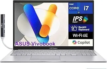 LAPTOP ASUS VIVOBOOK X1504VA CORE I7-1355U DDR4 8GB SSD 512GB NVME ECRAN 15.6" FHD NEUF SOUS EMBALLAGE