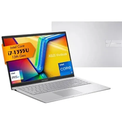 LAPTOP ASUS VIVOBOOK X1504VA CORE I7-1355U DDR4 16GB SSD 512GB NVME ECRAN 15.6" FHD NEUF SOUS EMBALLAGE