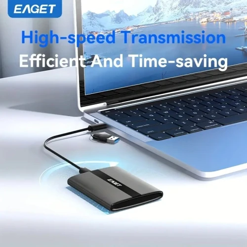 SSD Externe HIKSEMI SHIELD T300S 1TB, USB 3.1 Type C, Jusqu'à 560 M/s