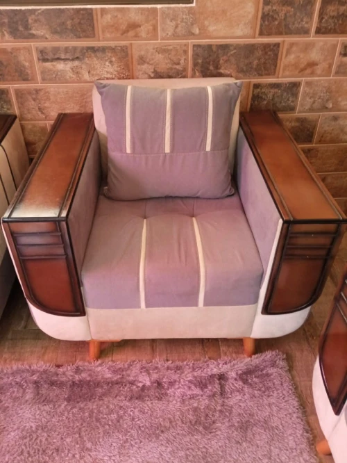 Fauteuils salon modernes x4 pièces