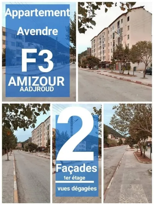 Vente Appartement F5 Béjaïa Amizour