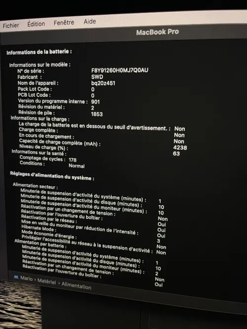 MacBook Pro 2018