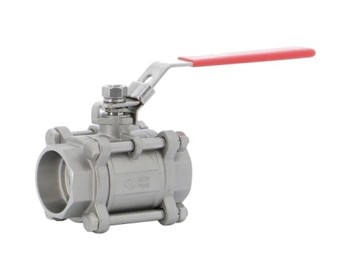 VANNE A BOISSEAU SPHERIQUE INOX | 2 pièces - 3 pièces | PN10 à PN63