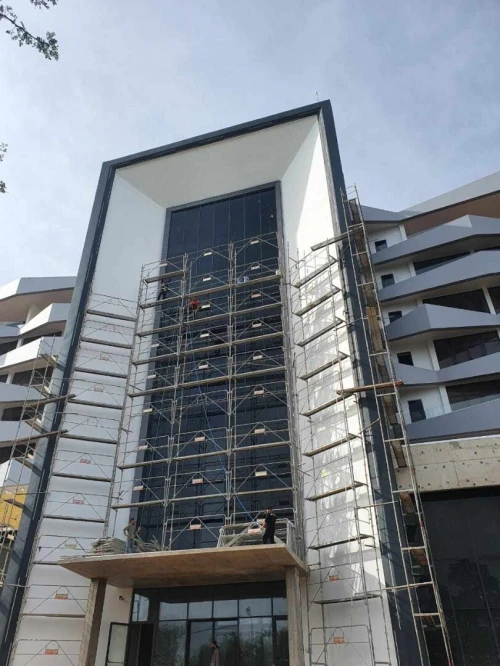 Sous-Traitant Proffesionnel Azerbaijanais en Aluminuim Facade Mur-Rideau ;Allucoband , avec ou sans Marchendise.