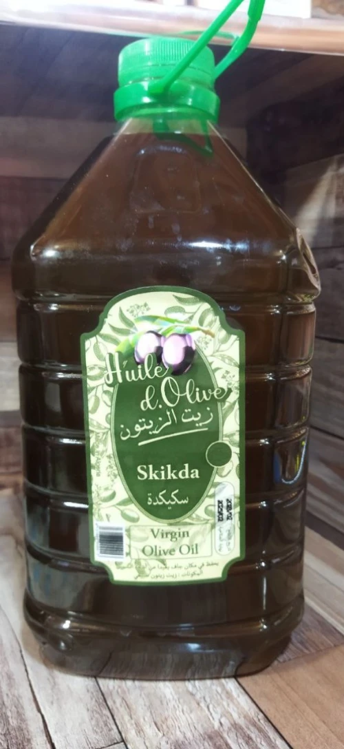 Huile D'olive Vierge Skikda  800 DA زيت الزيتون بكر سكيكدة جديدة