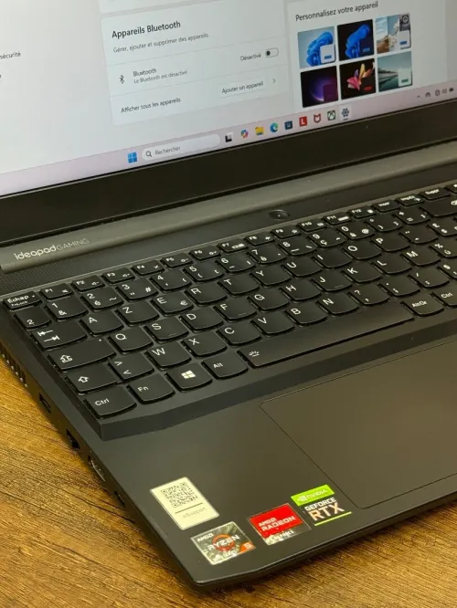 Lenovo IdeaPad Gaming 120Hz FHD - Ryzen 5 5600H - 16Go - 512Go - RTX 3050 4Go