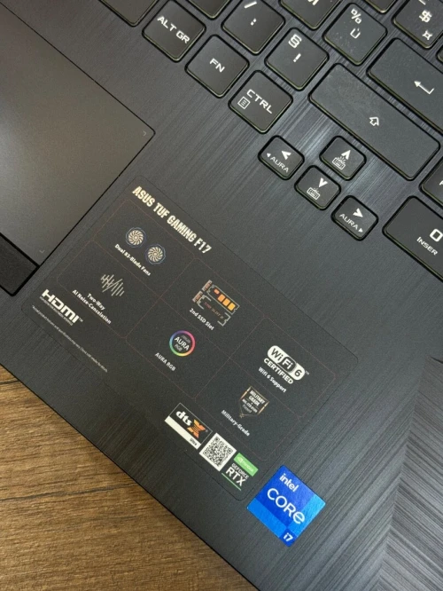 Asus TUF F17 144Hz - i7 11800H - 16Go - 1To - RTX 3060 6Go