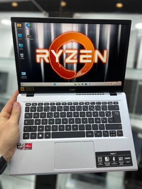 Acer Aspire 3 14" FHD, Ryzen 5 7520U - 16Gb - 512Gb - Radeon Graphics 