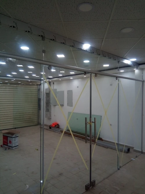 vitrine en verre 
