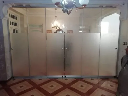 vitrine en verre 