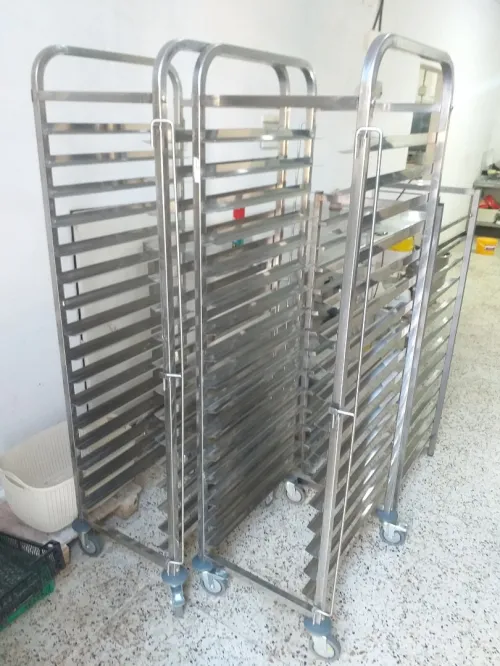 Chariots inox 