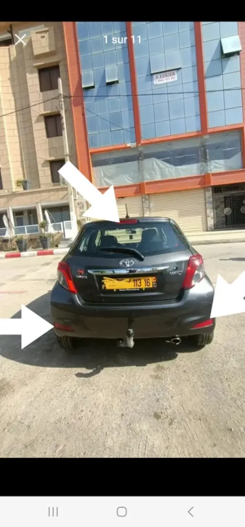 Accessoires sensibles toyota yaris 6v 2012+