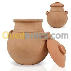 طنجرة طينية ذات حجم كبير Marmite Grand Modèle En Argile 6L MDL2
