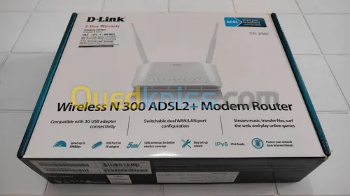 MODEM ROUTEUR DLINK ADSL 2750U
