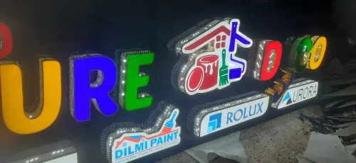  (اللوحات الإعلانية واللوحات المضيئة) Plaques publicitaires et panneaux lumineux 