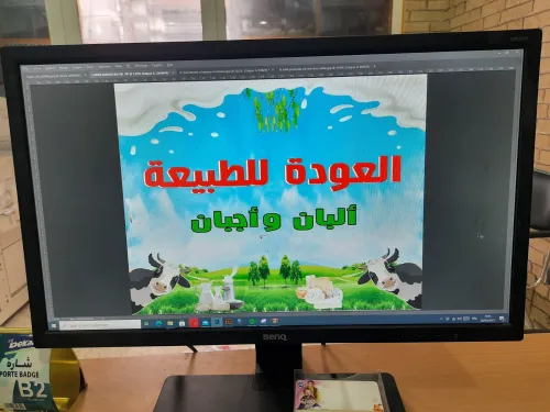 Plaques publicitaires et panneaux lumineux (اللوحات الإعلانية واللوحات المضيئة)