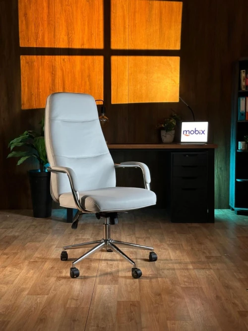 Chaise STELLAR administrative moderne et pratique PDG en simili cuir de la marque mobixdz